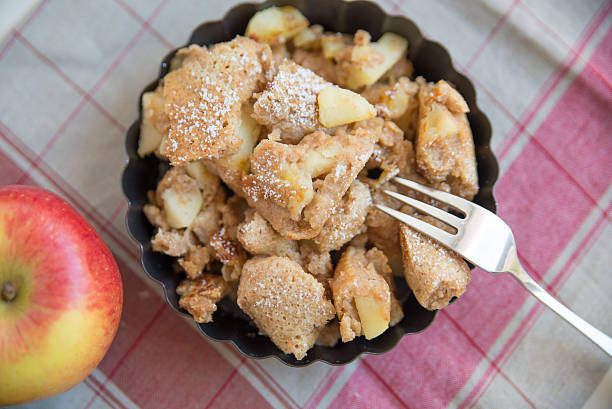 istock Kaiserschmarrn - German Pancakes with apples and cinnamon 509793450