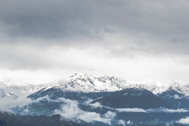 istock Snowy mountains in the Alps 509793452