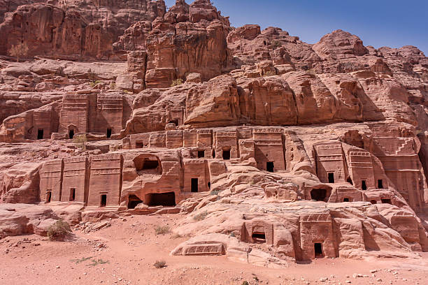 istock Petra Jordan carved temple 509794264