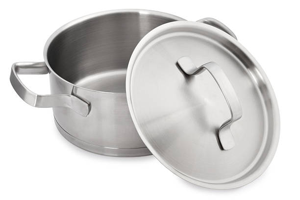 耐圧白としたバルコニーを完備 - pan saucepan kitchen utensil isolated ストックフォトと画像