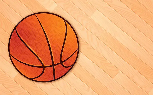 Vector illustration of Basketball Background