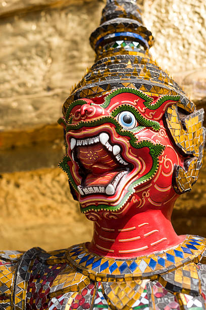 istock Head of Guardian Demon 509796720