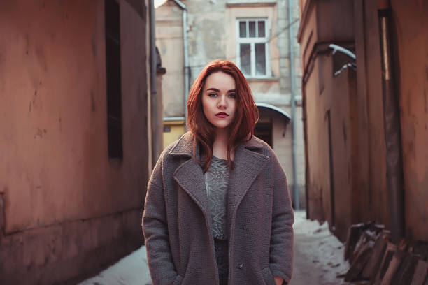 istock Beautiful woman at the old building 509797228