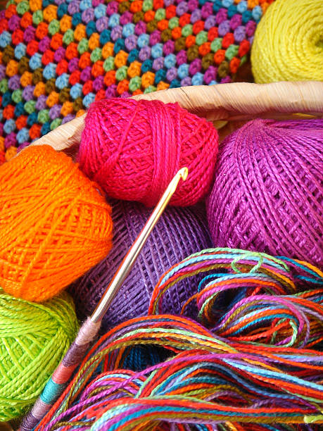 istock Balls of colored yarn 509798030