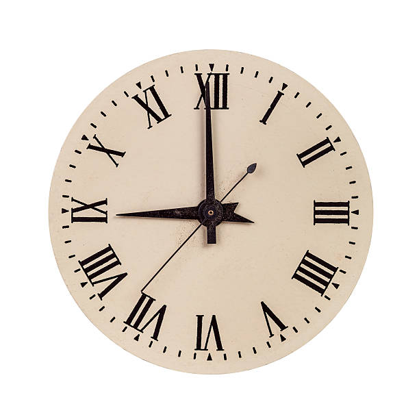 istock Vintage clock face showing nine o'clock 509798676