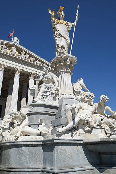 istock Pallas of Athena statue, Vienna, Austria 509800892