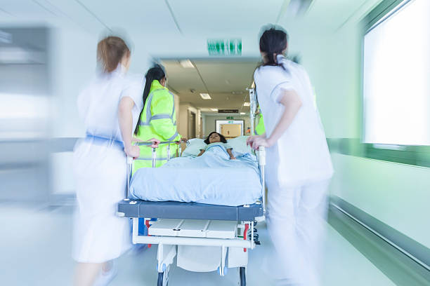 istock Motion Blur Stretcher Gurney Patient Hospital Emergency 509802444