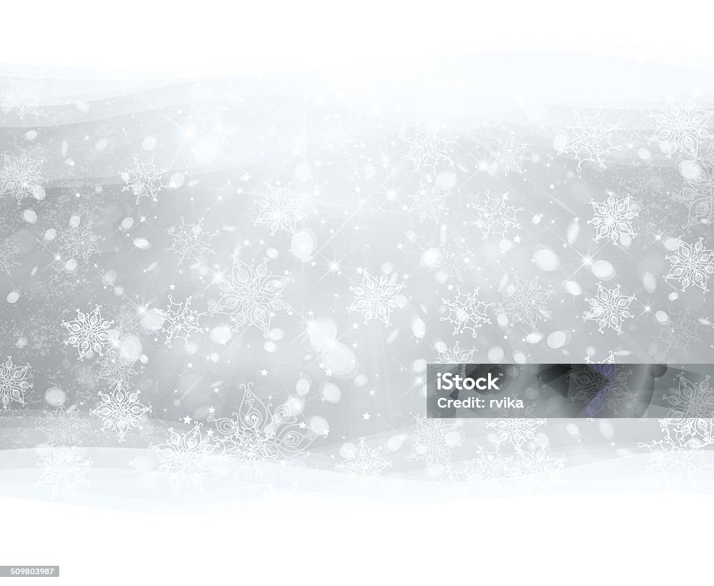 Winter Snowflakes Background Stock Illustration - Download Image ...