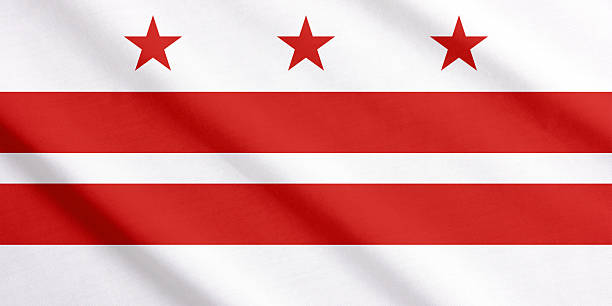 istock Washinghton DC flag waving 509804011