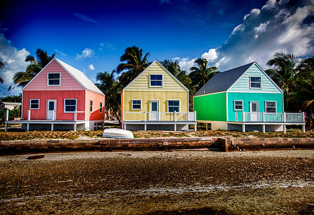 istock Colorful Bahama Beach Houses 509806406