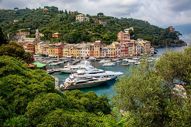 istock Overlooking the Harbor of Portofino 509806552