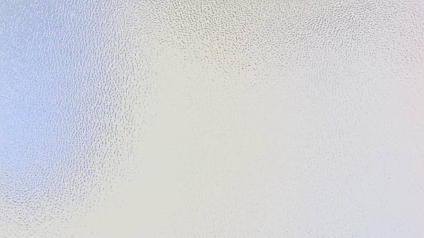 istock Turquoise and White Abstract Frosted Glass 509806638