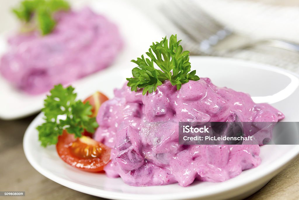 herring salad Herring Stock Photo