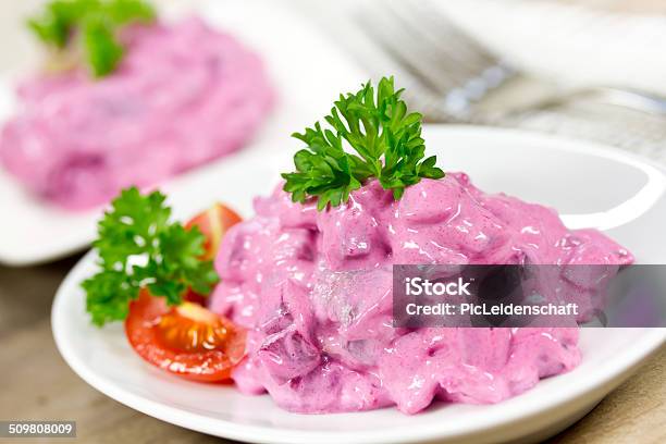 Herring Salad Stock Photo - Download Image Now - Herring, Salad, Kipper