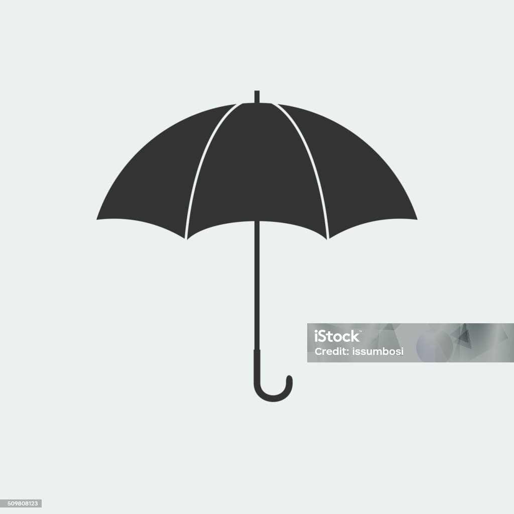 Regenschirm-Symbol - Lizenzfrei Regenschirm Vektorgrafik