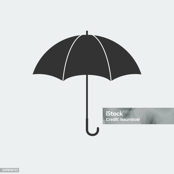 Regenschirmsymbol Stock Vektor Art und mehr Bilder von Regenschirm - Regenschirm, Vektor, ClipArt