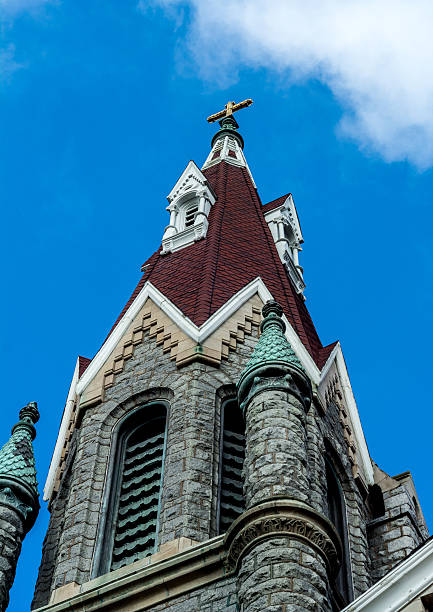 istock Religious bulding architecture - church art 509808876