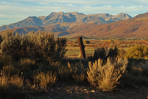 Heber Valley, Utah with Mount Timpanogas in the background.  Sundance resort sits right below this beautiful mountain range along with several small towns in this valley.  Midway, Daniel, Charleston and Heber