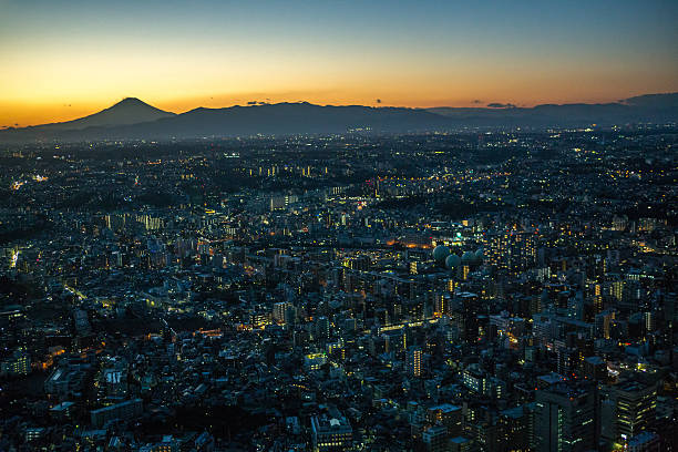 istock Japan Mt. Fuji at sunset 509813902