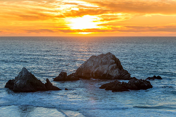 istock Ocean View near Sutro Baths  at Sunset, San Francisco 509816064