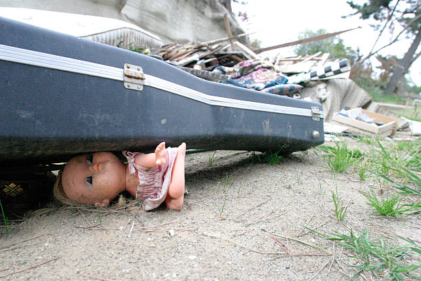 terramoto de maremoto japão 2011 nobiru cidade de destruição - ishinomaki imagens e fotografias de stock