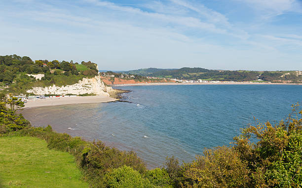 istock Lyme bay and Beer and Seaton beaches Devon England UK 509817454