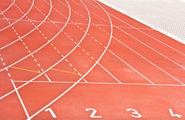 istock start running track rubber standard red color 509817626