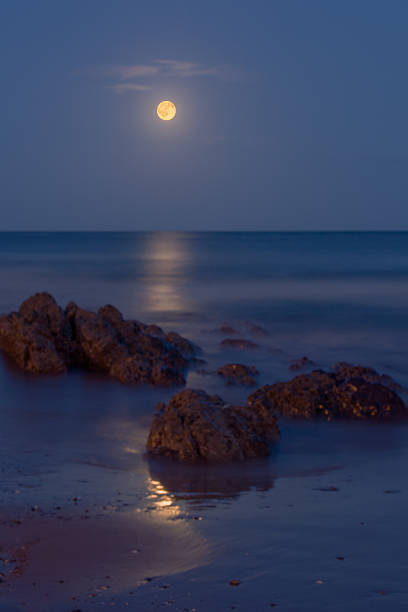 istock Super Moon on the sea 509822631