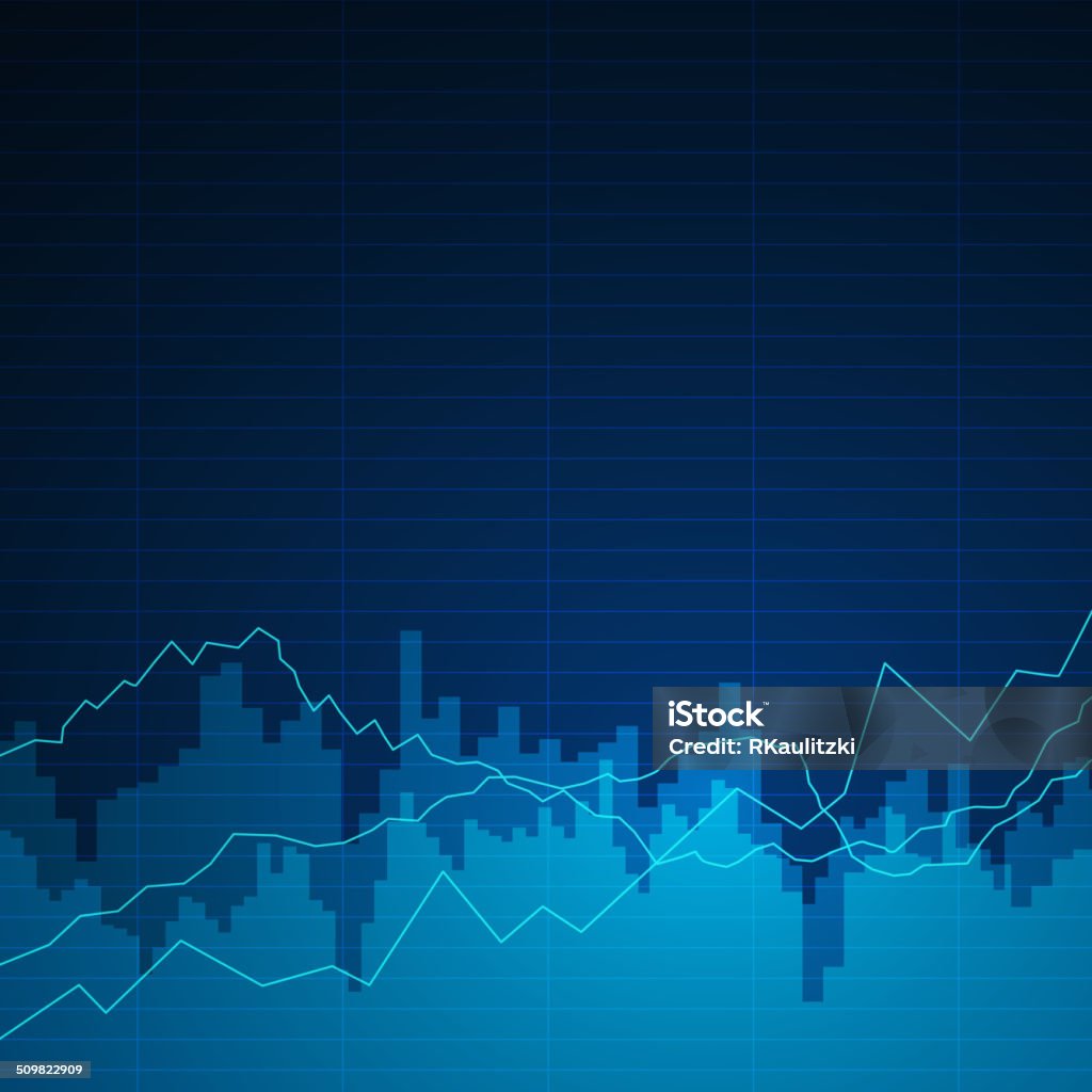 Graph Plot Background Vector Background With Graphs Stock Illustration - Download Image Now ...