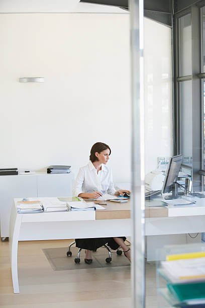 istock Businesswoman Working At Desk 509823257
