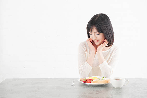 istock The woman who has a meal 509842356
