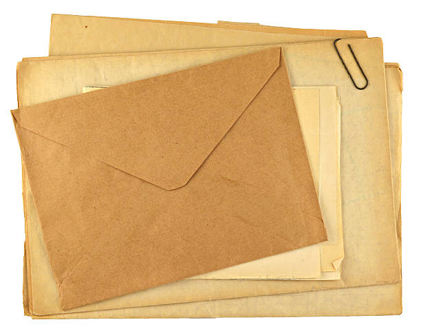 istock pile of retro papers 509846306