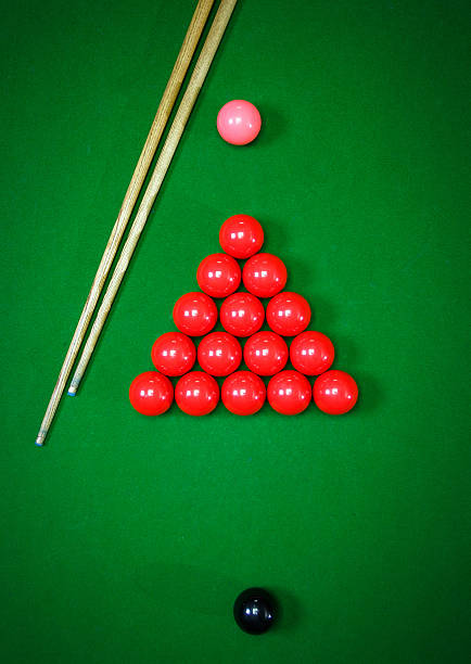 istock snooker balls set on a green table 509846498