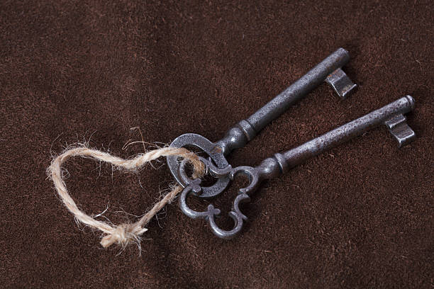 istock Vintage keys on a rope 509847640