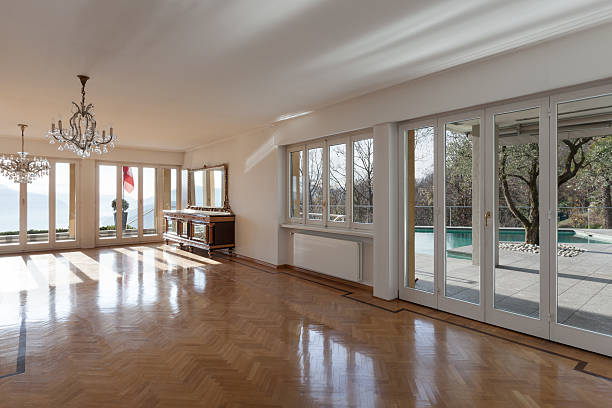 istock interior of an house, empty hall 509851414
