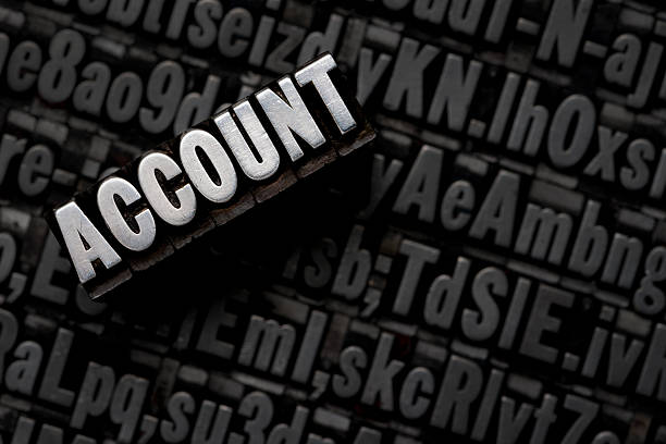 istock Account - Metal Letterpress Letters 509856248