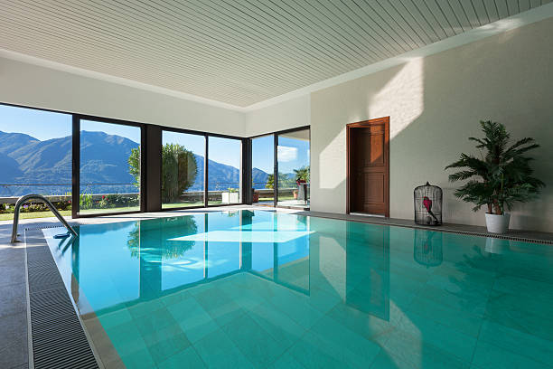 istock House, Indoor swimming pool 509856508