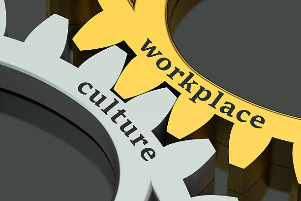 istock Workplace Culture concept on the gearwheels 509856570