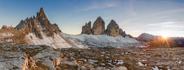 istock Tre Cime Panorama, Dolomite Alps, Italy 509860994
