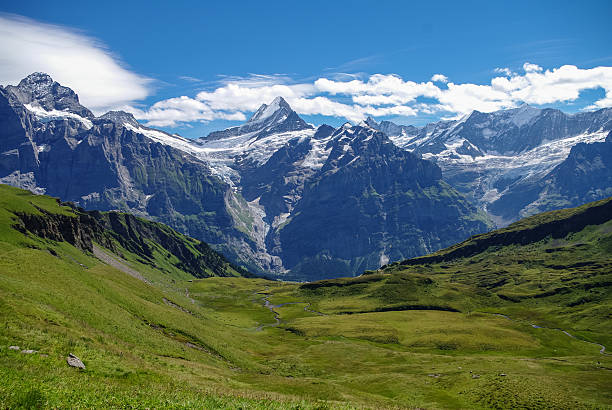 istock Sunny day view to the mountains vally 509862042
