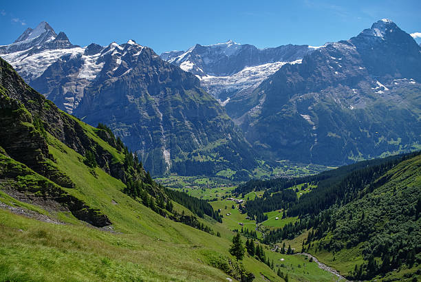 istock Sunny day view to the mountains vally 509862256