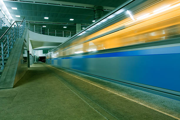 istock dark blue hall in metro station 509862501