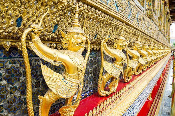 Fine art of Garuda statue.