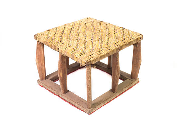 istock Small Wicker chair Thailand handmade 509864061