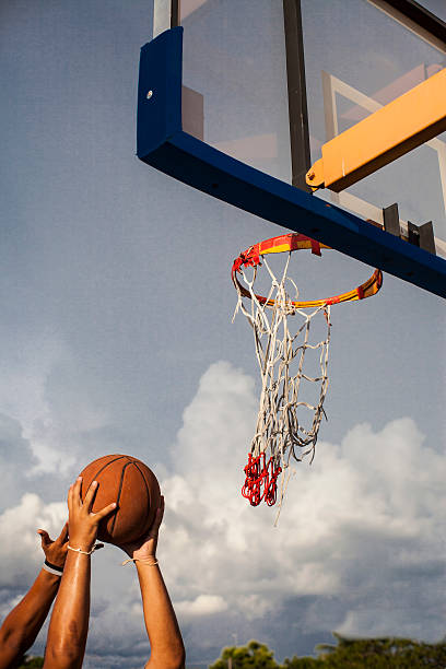 istock Basketball goal ,playing basketbal 509864233