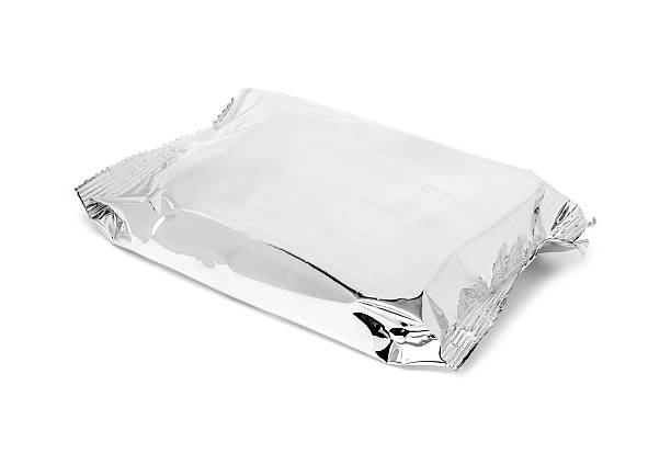 istock blank packaging aluminium foil snack pouch isolated on white background 509864380