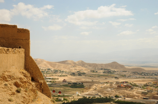 The Mount of Quarantine in Jericho in the West Bank
