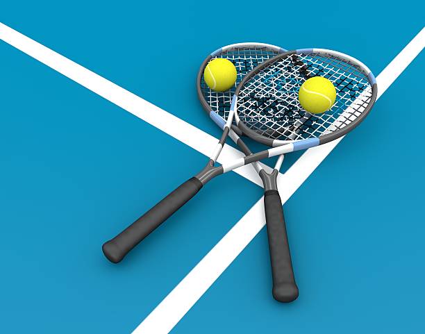 istock Tennis Ball and Racket - Stock Image 509865237