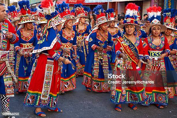 Tinku Dance Group Stock Photo - Download Image Now - Adult, Andes, Annual Event