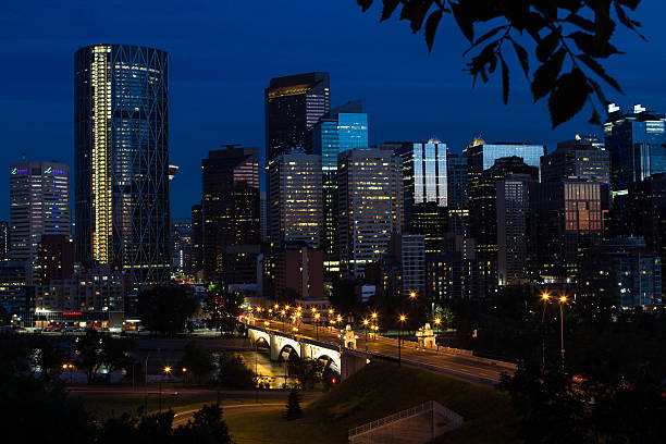 istock View of the city Calgary from a hill 509866355